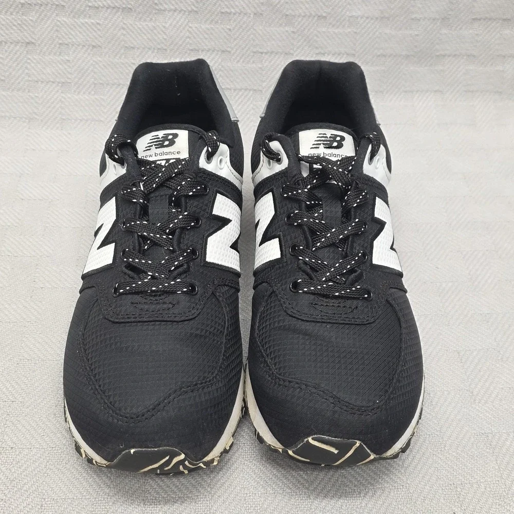 New Balance Shoes Boys Size 4 Black 574 Sneaker Lightweight Casual GC574WMM2